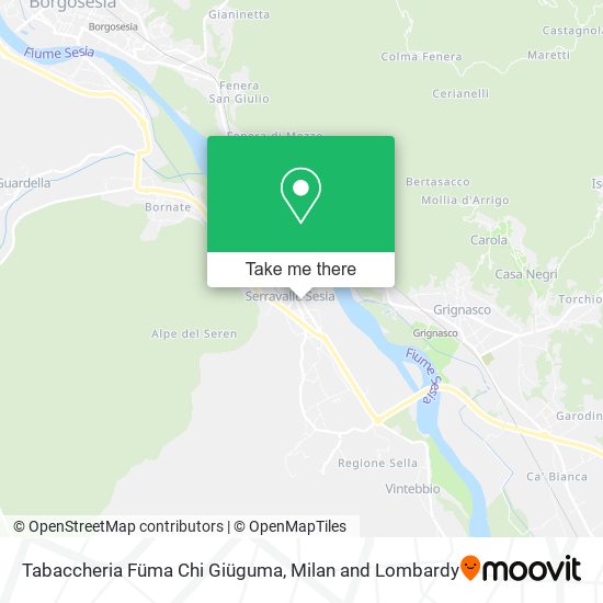 Tabaccheria Füma Chi Giüguma map