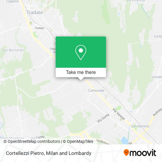 Cortellezzi Pietro map