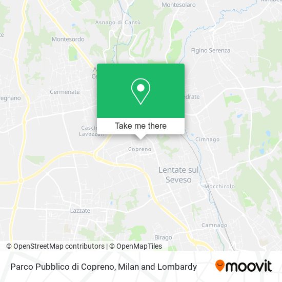 Parco Pubblico di Copreno map