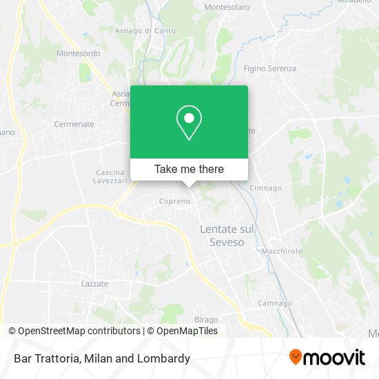 Bar Trattoria map