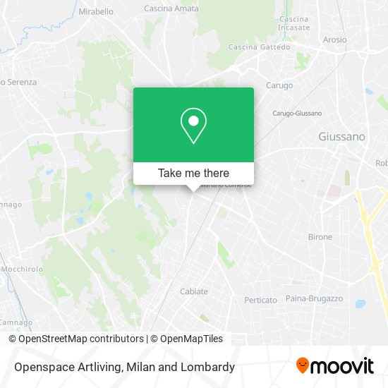 Openspace Artliving map