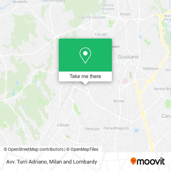 Avv. Turri Adriano map