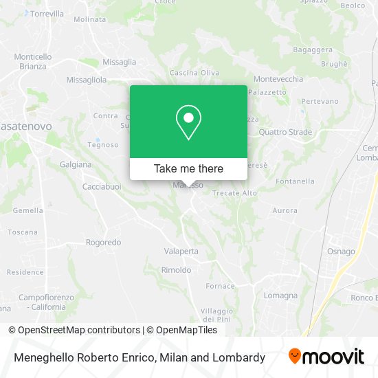 Meneghello Roberto Enrico map