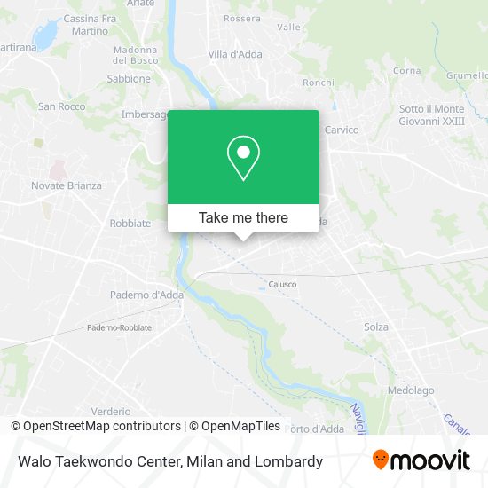 Walo Taekwondo Center map