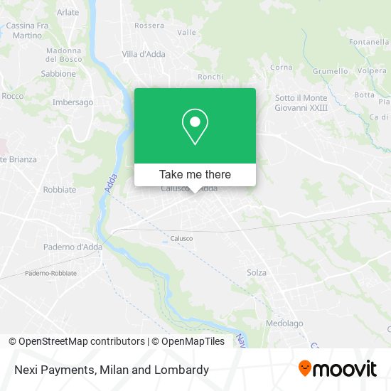 Nexi Payments map