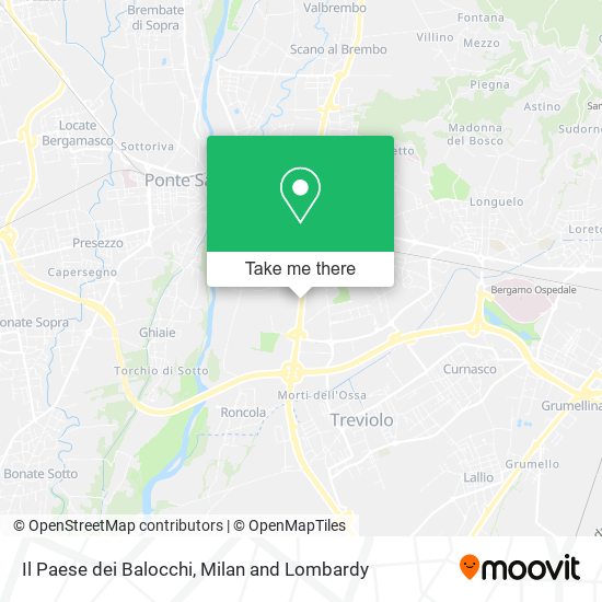 Il Paese dei Balocchi map