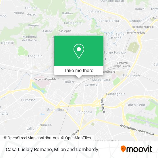 Casa Lucia y Romano map