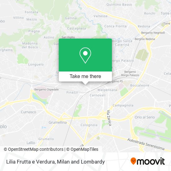 Lilia Frutta e Verdura map