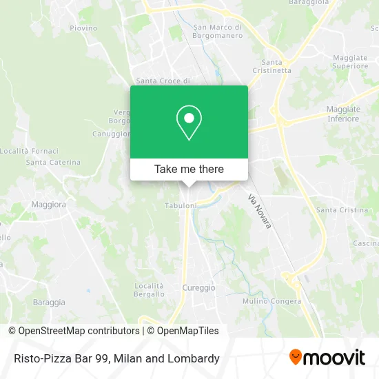Risto-Pizza Bar 99 map