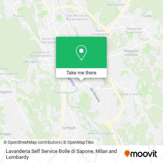 Lavanderia Self Service Bolle di Sapone map