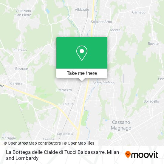 La Bottega delle Cialde di Tucci Baldassarre map