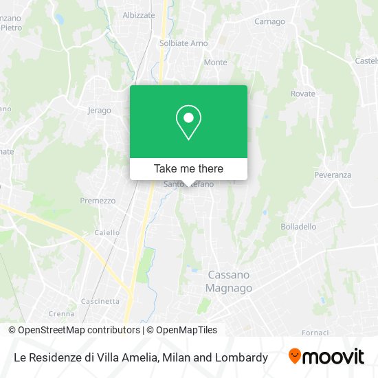 Le Residenze di Villa Amelia map