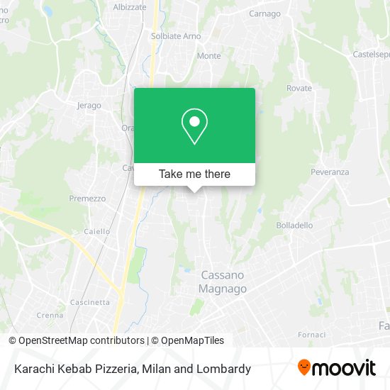 Karachi Kebab Pizzeria map