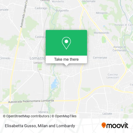 Elisabetta Gusso map