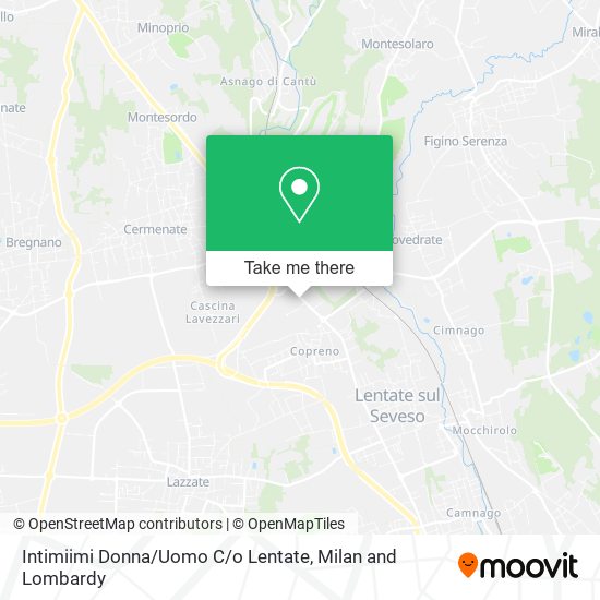 Intimiimi Donna / Uomo C / o Lentate map
