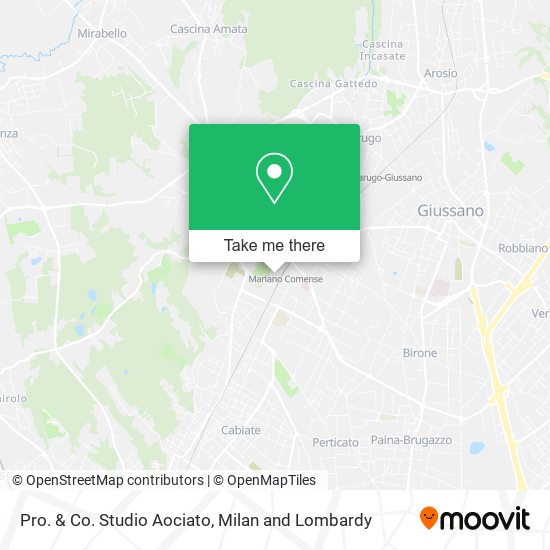 Pro. & Co. Studio Aociato map