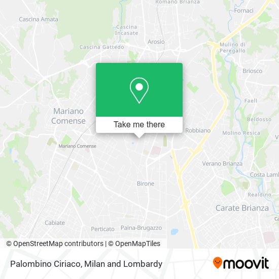 Palombino Ciriaco map
