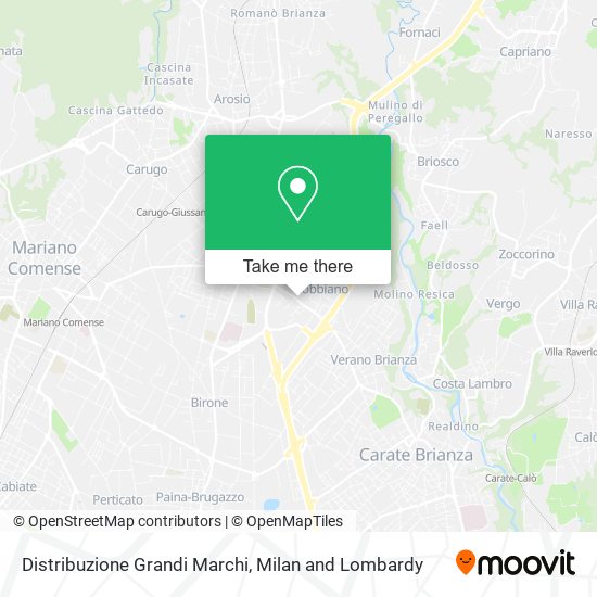Distribuzione Grandi Marchi map