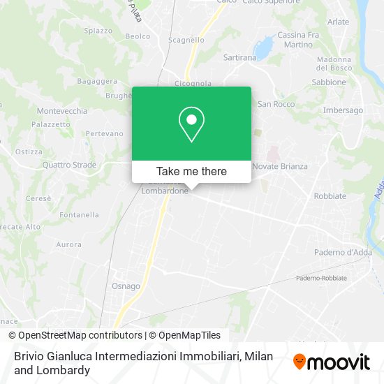Brivio Gianluca Intermediazioni Immobiliari map