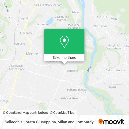 Sellecchia Loreta Giuseppina map