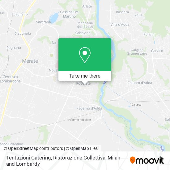 Tentazioni Catering, Ristorazione Collettiva map