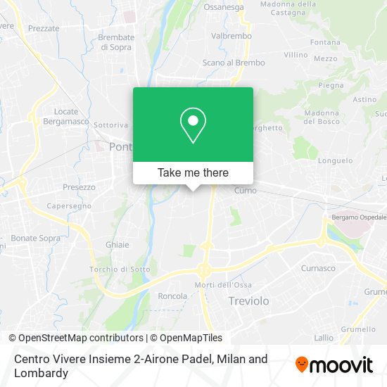 Centro Vivere Insieme 2-Airone Padel map