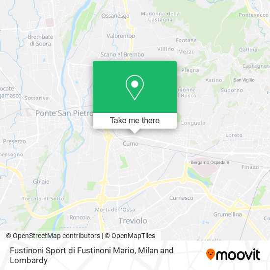 Fustinoni Sport di Fustinoni Mario map