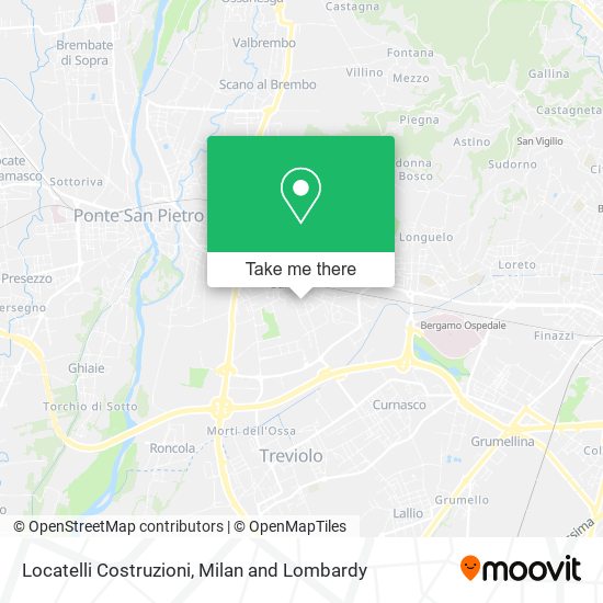 Locatelli Costruzioni map