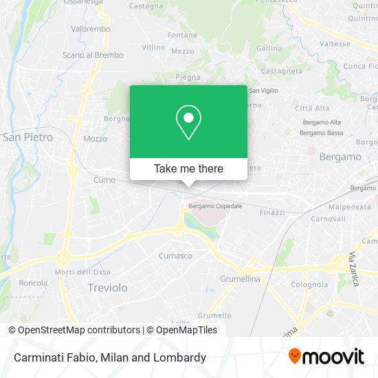 Carminati Fabio map