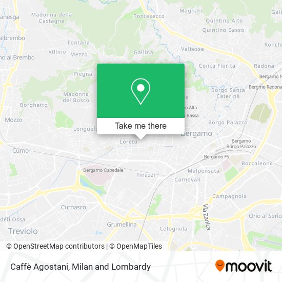 Caffè Agostani map