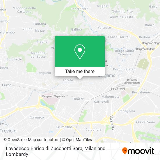Lavasecco Enrica di Zucchetti Sara map