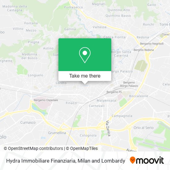 Hydra Immobiliare Finanziaria map