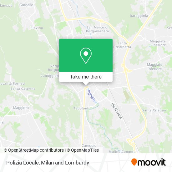 Polizia Locale map