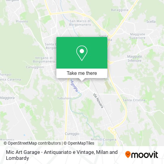 Mic Art Garage - Antiquariato e Vintage map