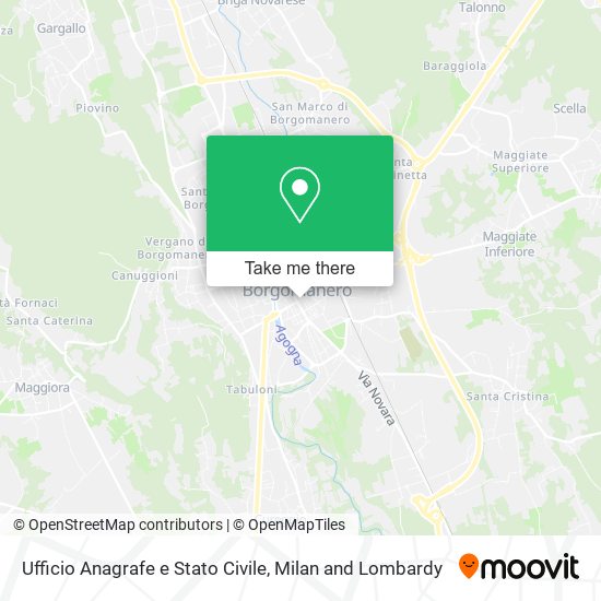 Ufficio Anagrafe e Stato Civile map