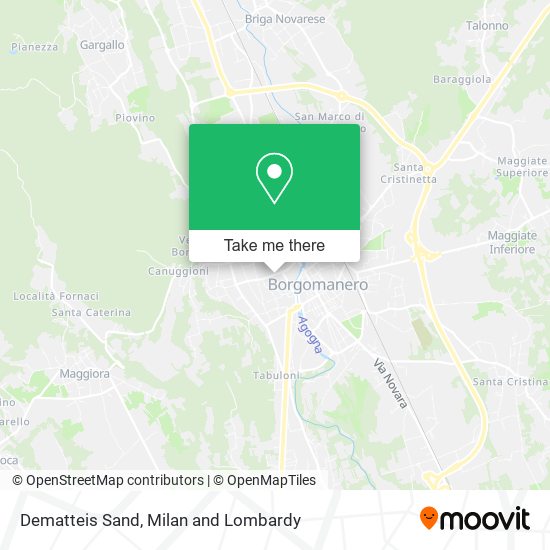 Dematteis Sand map