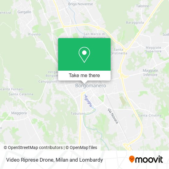 Video Riprese Drone map