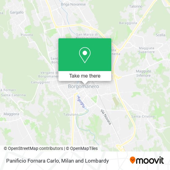Panificio Fornara Carlo map