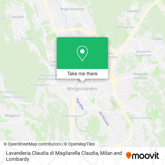 Lavanderia Claudia di Magliarella Claudia map
