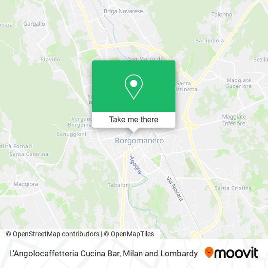 L'Angolocaffetteria Cucina Bar map