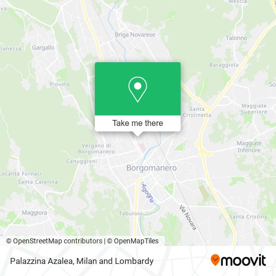 Palazzina Azalea map