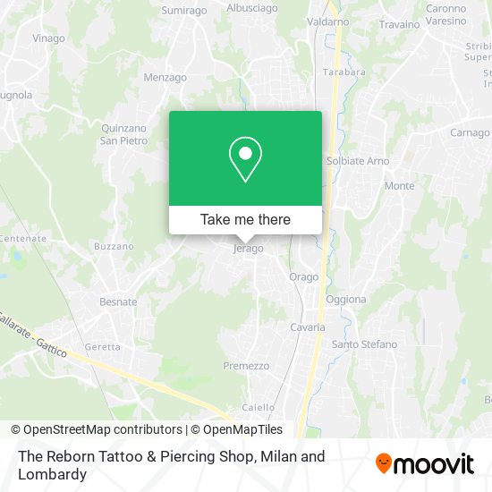 The Reborn Tattoo & Piercing Shop map