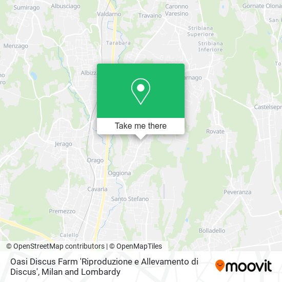 Oasi Discus Farm 'Riproduzione e Allevamento di Discus' map