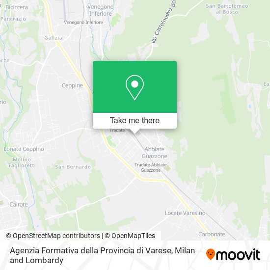 Agenzia Formativa della Provincia di Varese map