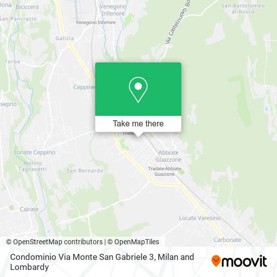 Condominio Via Monte San Gabriele 3 map