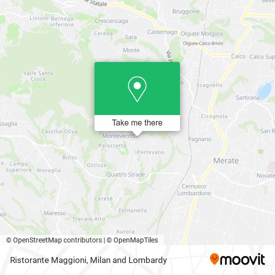 Ristorante Maggioni map