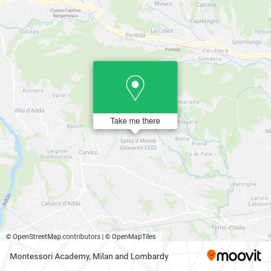 Montessori Academy map