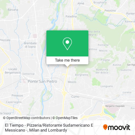 El Tiempo - Pizzeria / Ristorante Sudamericano E Messicano - map