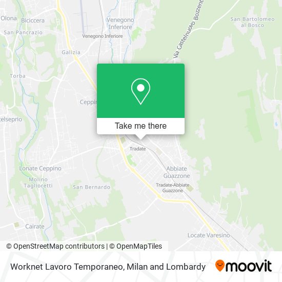 Worknet Lavoro Temporaneo map