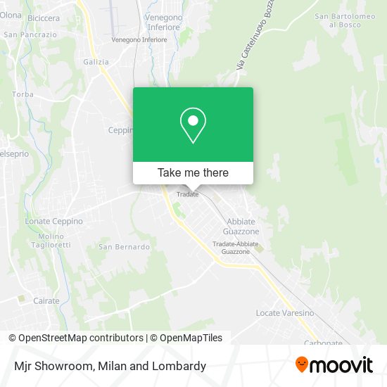Mjr Showroom map